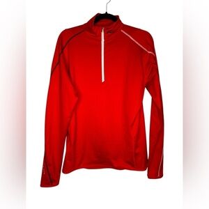 Kjus Men’s Feel Midlayer Half-Zip Long Sleeve Activewear Jacket Top Size 48 S
